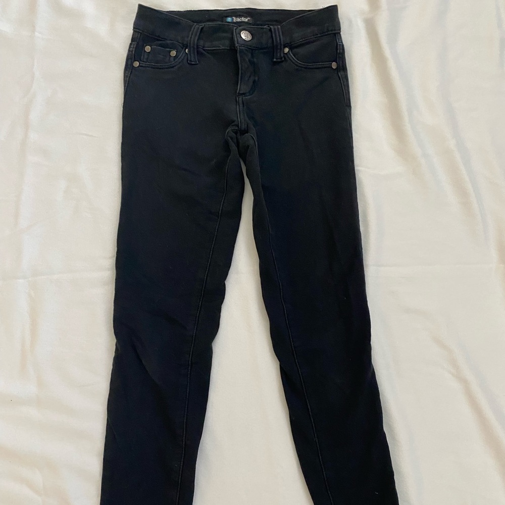 Tractor Black Jeans. Size 10